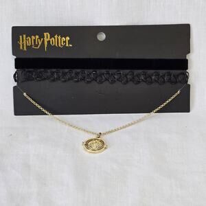 Harry Potter Warner Bros. 9NK HP Time Turner 3pk Choker NWT
